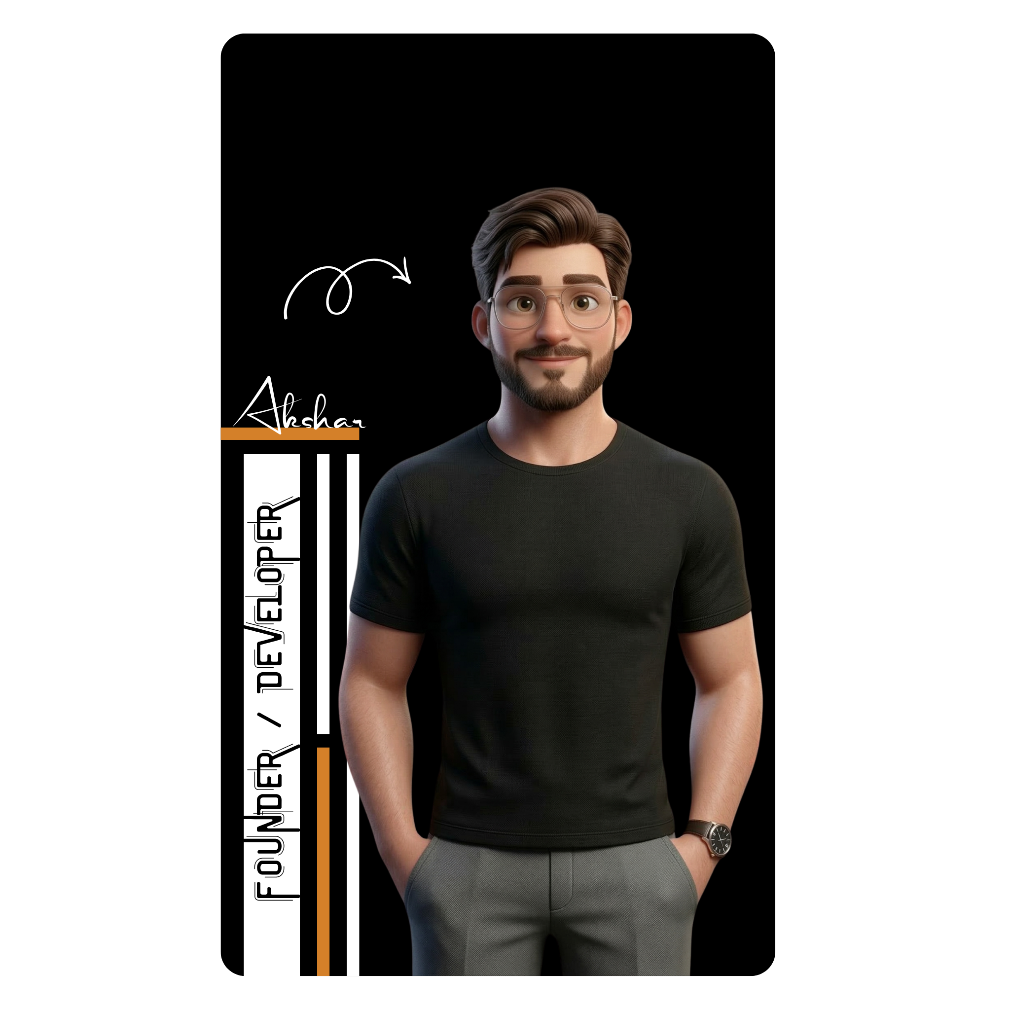 Developer Card Front